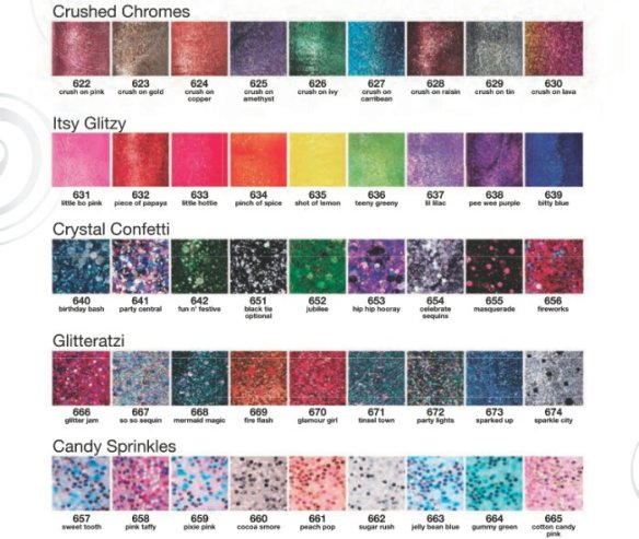 Hard Candy Nail Lacquer\'s NEW Collections part I: Some swatches from the  Glitteratzi Collection | The Lacquered Girl